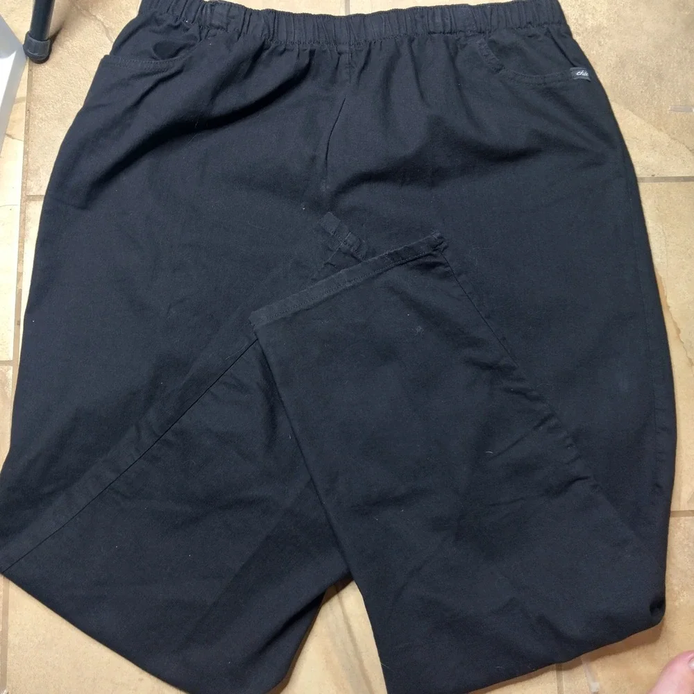 Chic Comfort Collection Black Pull On Leggings Plus Size 22W A Elastic Waist New - Picture 2 of 4